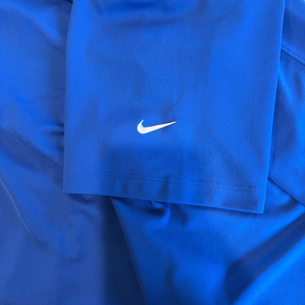 Nike Golf Tour Performance Dri FIT Blue Polo Shirt Men's Size‎ L - Picture 8 of 9